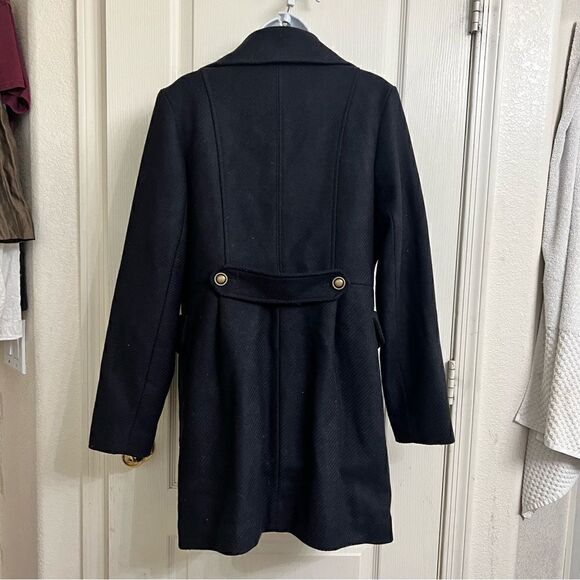 Gap Womens Navy Pea coat with pockets Size Medium - Picture 9 of 16